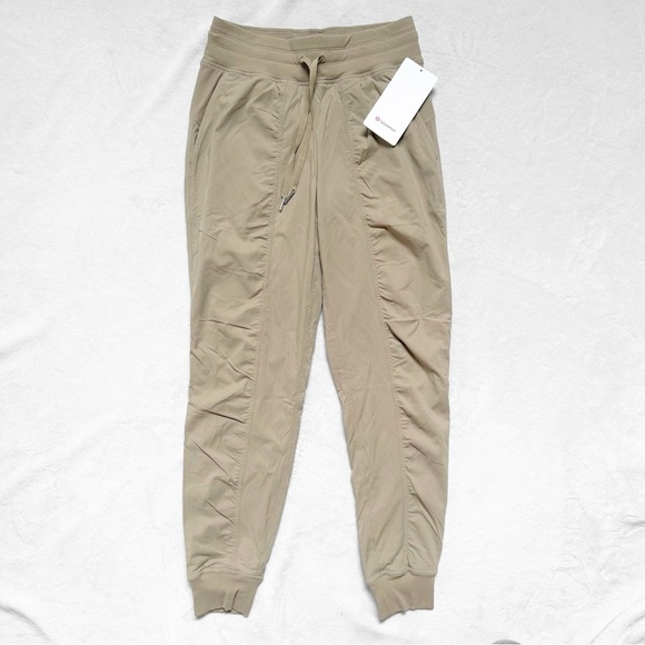 lululemon athletica Pants - NWT Lululemon Dance Studio Mid-Rise Jogger Lined *Regular – Sheer Oak – Size 4